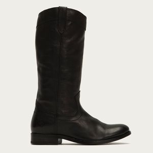Frye Melissa Italian Leather Pull On Boots